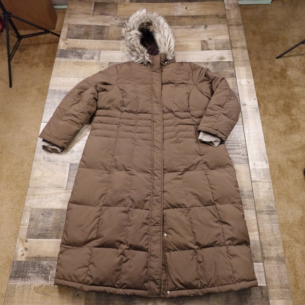 Free Country Full Length Splendor Down jacket women's 3X oak power down‎ series
